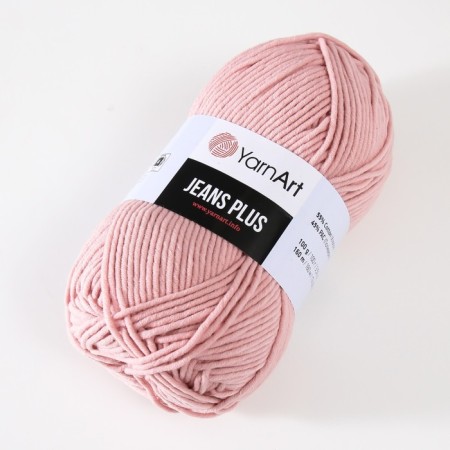 Yarn "Jeans Plus" 55% cotton, 45% acrylic 160m/100g (83 powder)-1