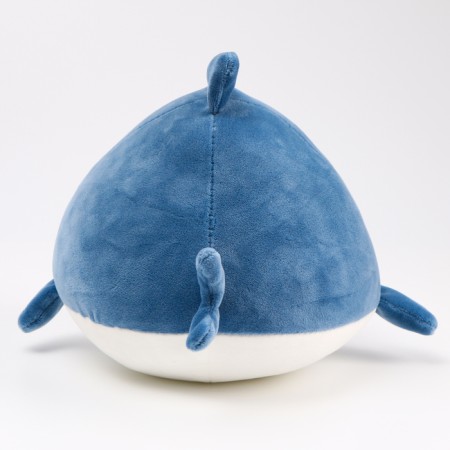 Soft toy "Shark", 19 cm, blue color-3