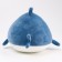 Soft toy "Shark", 19 cm, blue color