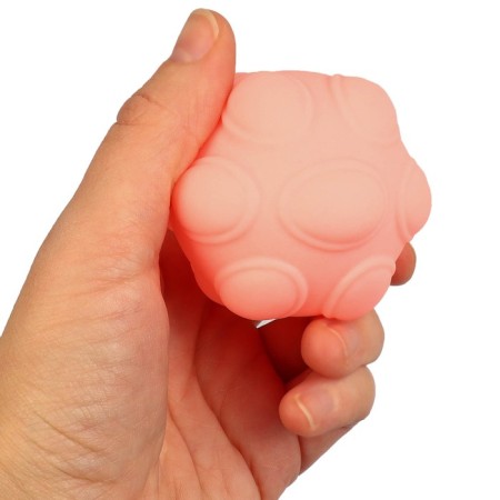 Gift set of developing, tactile balls "Advent Calendar", 9 pcs., New Year's gift packaging, crumb I-11