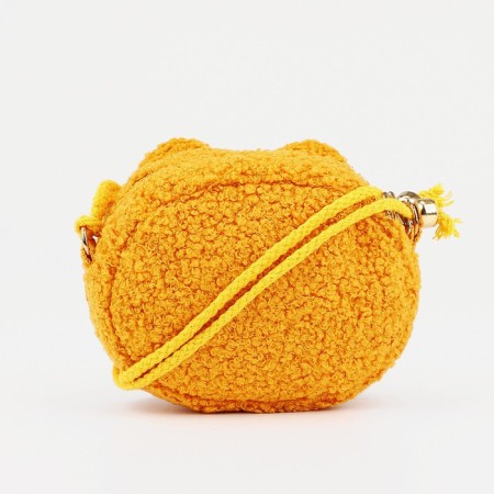 Bag's bag with lightning, long cord, yellow color-1