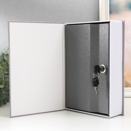 Casket safe Book Plastic, Metal "Pisan Tower" 5.5x15.5x24 cm-1