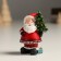 Polystone souvenir "Santa Claus in a red outfit with a gift" MIX 6.5x5x4 cm