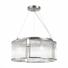 Люстра подвесная St Luce. SL1627.103.05. Velletri. 5х40 Вт, E14, 50х50х24 см, цвет хром