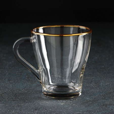 Golden Kaima mug, glass, 250 ml-1