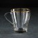 Golden Kaima mug, glass, 250 ml