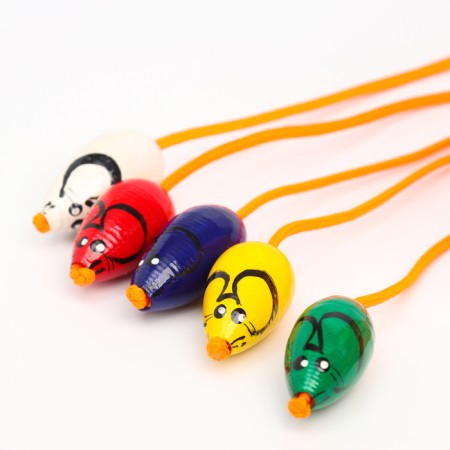 Game children's "cat mouse" red cat-1