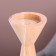 Candlestick, model No. 5, 9 x 25 cm, beech