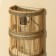Lamp wall -mounted from the rattan "Kahaya" 1x120W, E27, 20x14x32 cm