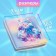 Notebook Gift Book 96l, line, color block, PVC 3D anime cover (9.5x10.5cm)