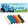 Plasticine 6 colors 90 g "Blue Tractor"