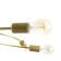 Causte "Douglas" 8he27 40w gold 85x85x15cm Bayerlux