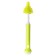 Brush for a nipple and dummy, green color