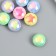 Busina Plastic "Flat ball. Flower" Gloss Povar Mix 1.7x1.7 cm