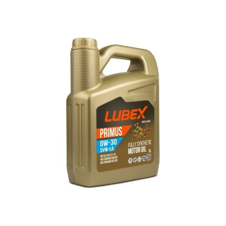 Motor oil Lubex Primus SVW-LA 0W-30 SN C3, synthetic, 5 liters