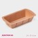 Baking uniform “Bread”, silicone, 24 × 13 × 6 cm, beige color