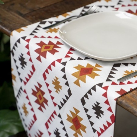 Serving path "Celta", size 40x200 cm, red color-2