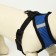 A set of ammunition with a soft harness and a reflective patch, m, Osh 26 cm, OG 36-44 cm, blue 76143