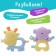 A set of teething for teeth "Funny animals", 2 pcs.