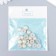 Decor for creativity Plastic "Half -Wash with a rim" set of 20 pcs mix 1.3x1.3 cm