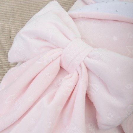 Set for discharge Winter Kinderlitto "Bear on the Moon", 6 items, height 56-62 cm, pink color-2
