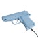 Game console Luazon Man Game-3, 8 bits, 2 joysticks and a pistol, 22 games, gray