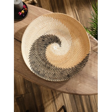 Decorative wicker rattan "Disor 2", 50x50x5 cm-2
