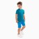 T-shirt nursery, color blue-green, height 146 cm