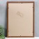 Photo frame wood 30x40 cm pine, No. 1 Mokko, 17 mm (plastic screen)