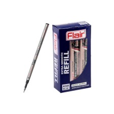 Ballic shaft 0.5 mm, Flair, for the handle of Writo-Meter (F-871, F-743), plastic, 120 mm, blue ink blue