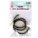 Beads made of natural stone "Green Jade" set of 90 pcs., Size 1 pc. - 4 mm