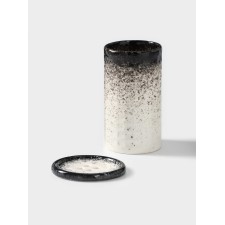 Set for the bathroom, 2 items: a glass 15 cm, soap dish 10 cm, ceramics, Iran