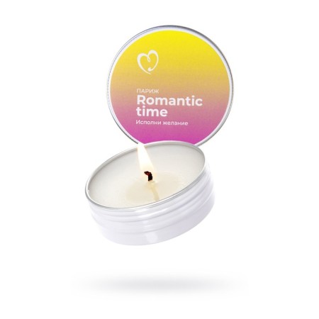 Eromantica Massage Candle Paris "Romantic Time", 30 ml