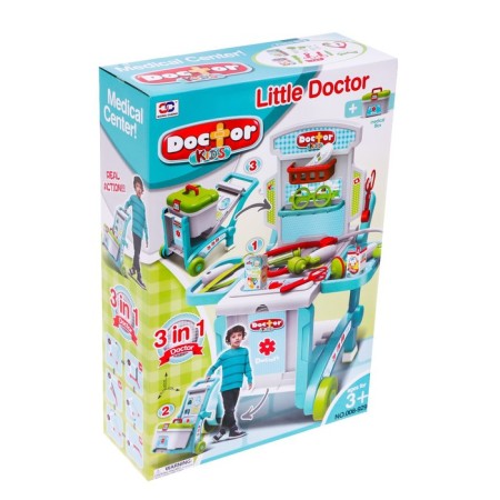 Dr.'s game set “Doctor Table” with accessories, 3 assembly options-10