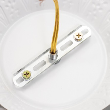 Chandelier 2150/8 E14 40W is white with a golden patina 79x79x35 cm Bayerlux-8