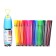 Fleeters 24 colors in a plastic tube with a pen, blue, ventilated cap