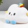 Night "Cloud" LED from AG13 batteries white 12x10x8 cm Risalux