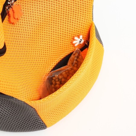 An animal carppet-carrier, maximum weight 16 kg, 36 x 21 x 45 cm, orange-8