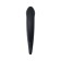 Anal stimulator Pleasure Dorado, waterproof, silicone, black, 18 cm, 3.5 cm