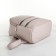 Women's backpack on lightning, beige color