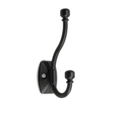 Furniture tundra hook TKD031, two -rod, black matte