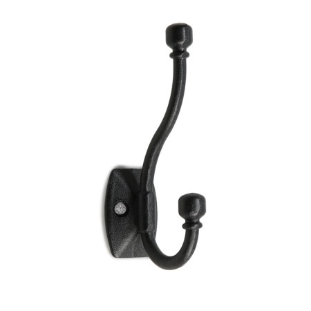 Furniture tundra hook TKD031, two -rod, black matte