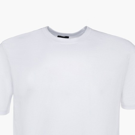 T -shirt male, white color/print mix, size m-5