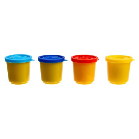 Modeling dough 4 colors, in banks, 70 gr.-2