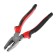Plask -hugs combined scrap, polished, two -component handles, 200 mm