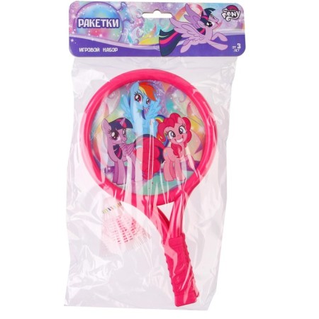 Gaming set, rackets, a bunch and a ball, My Little Pony-1