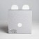 Gift folding box, packaging, "bear cub", 15 x 15 x 8 cm