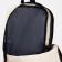 School backpack, lightning department, external pocket, beige color