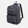 School backpack on lightning, rise, 2 outer pockets, gray color