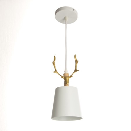 Lamp Bayerlux "Deer" 1khe27 40W White-gold 13x13x100 cm-1